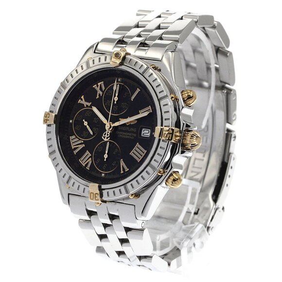 BREITLING Crosswind B13355 Chronograph black Dial Automatic Men's Watch_888581 - Picture 1 of 7